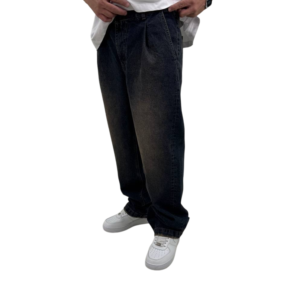 شلوار بگ فیت پیله دار